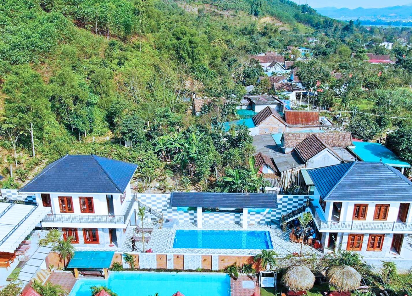 פונג נה The Hill Villas מראה חיצוני תמונה